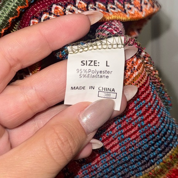 Colorful Knit Top - Picture 4 of 4